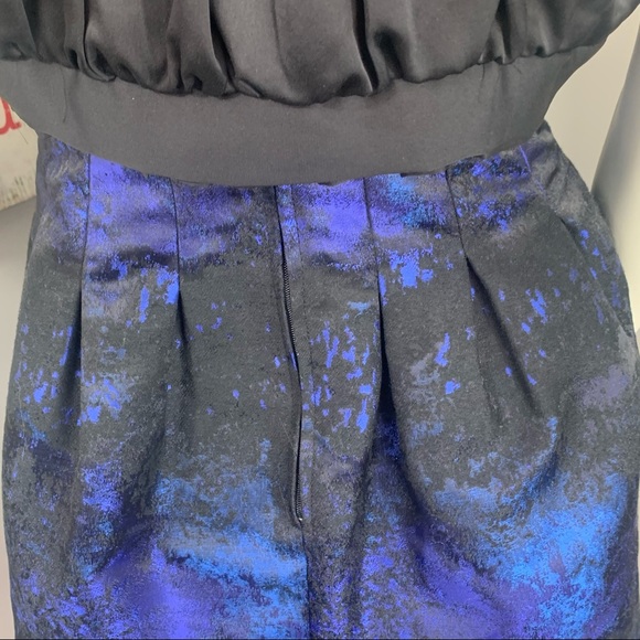 H&M strapless jacquard flare cocktail dress - Picture 14 of 15